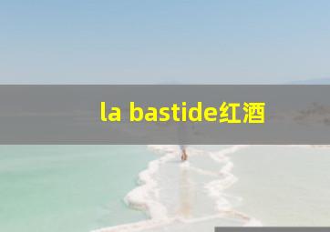 la bastide红酒